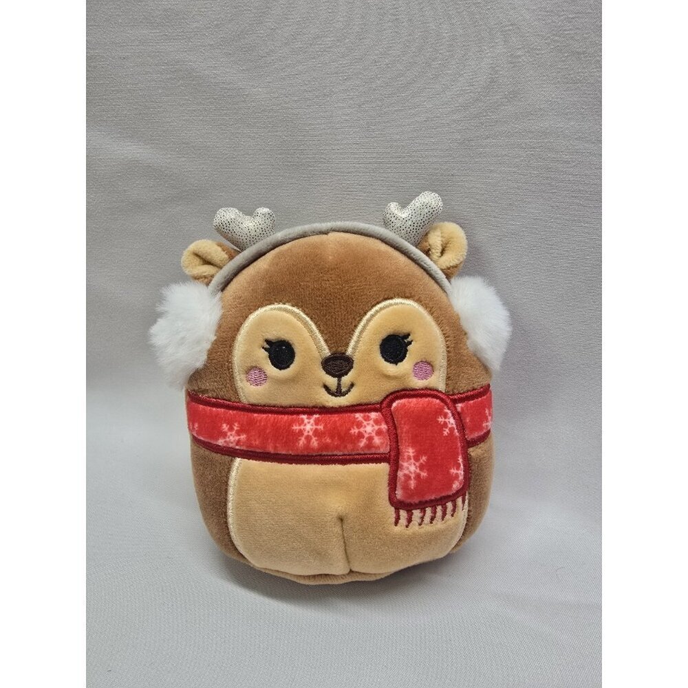 Squishmallow Darla The Winter Holiday Reindeer Christmas Stuffed Animal 4 Inch